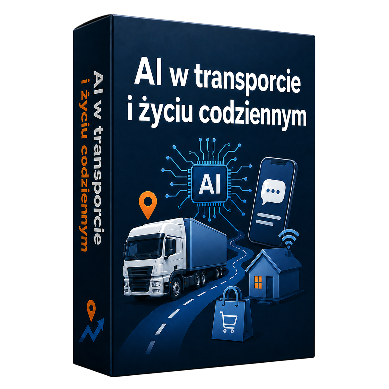 Mockup kursu AI w Transporcie i Życiu Codziennym