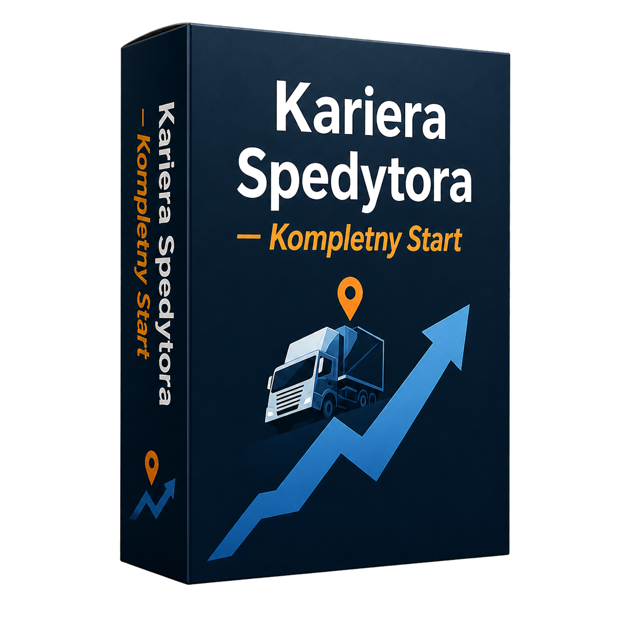 Mockup kursu Kariera Spedytora - Kompletny Start