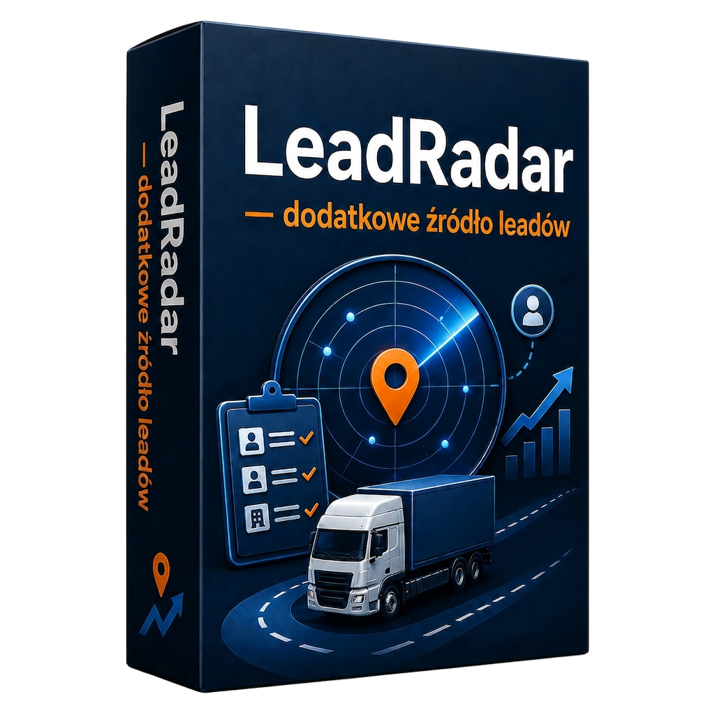 Mockup kursu LeadRadar - dodatkowe źródło leadów