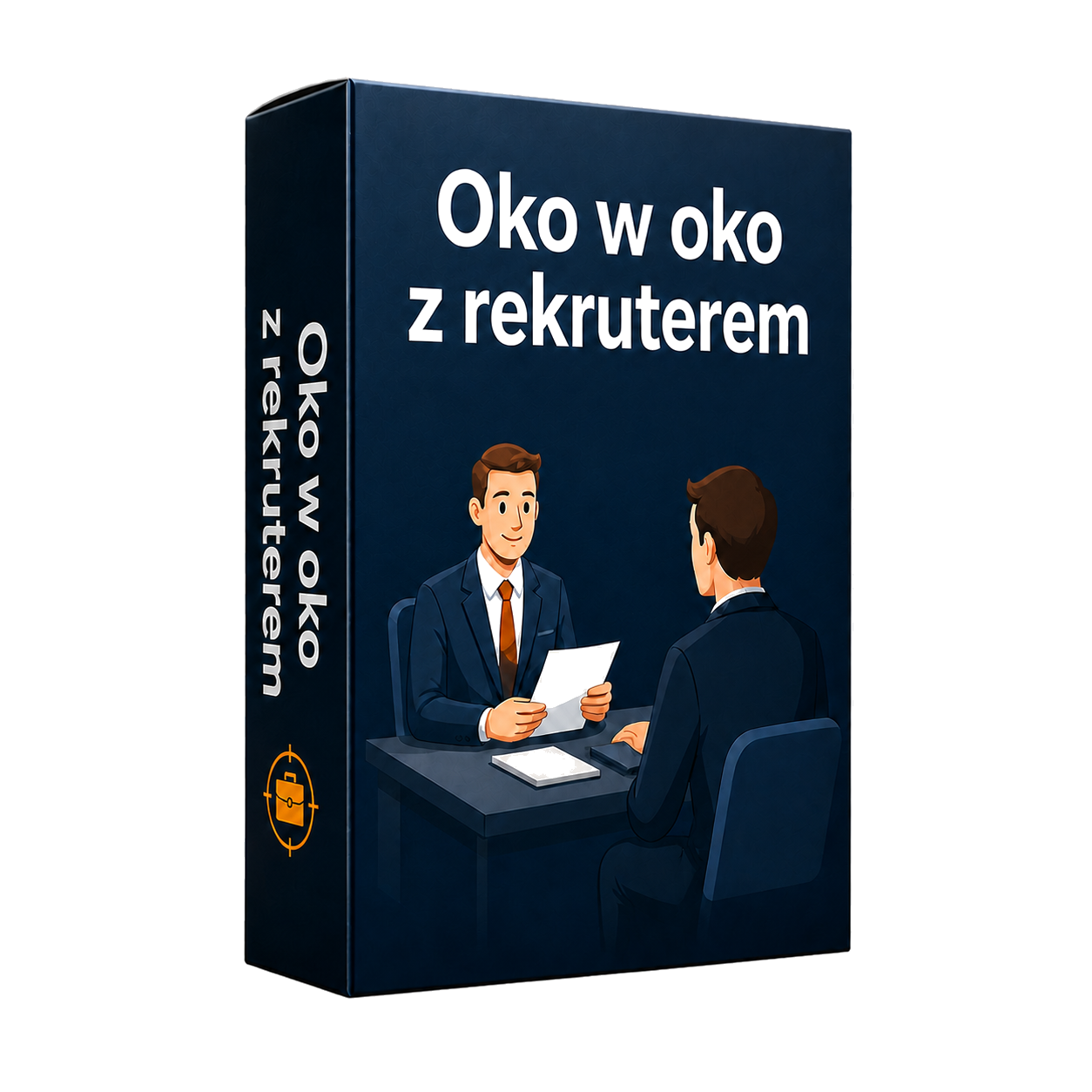 Mockup kursu Oko w oko z rekruterem