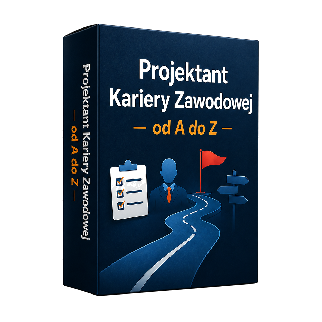 Mockup kursu Projektant Kariery Zawodowej - od A do Z