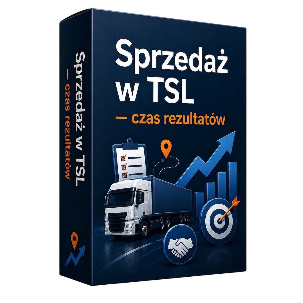 Mockup kursu Sprzedaż w TSL - czas rezultatów