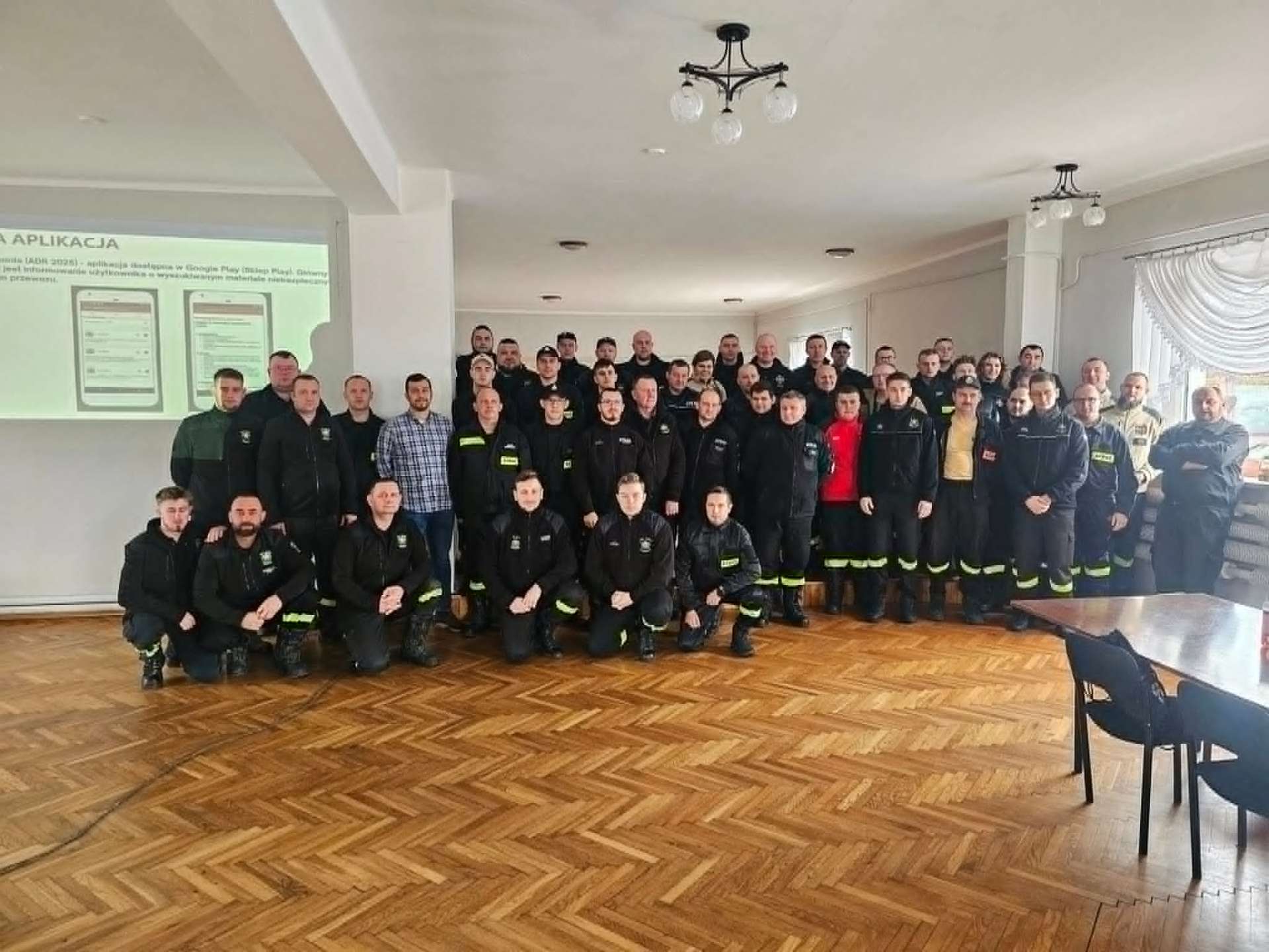 Szkolenie ADR Poczta Polska dla strażaków OSP
